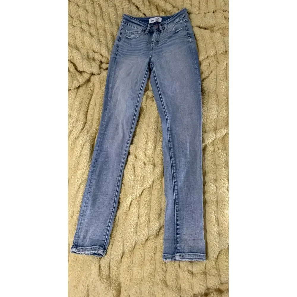 BKE Billie Jeans High Rise Ankle Skinny Mosley Light  Women’s 24 X 27 - Picture 11 of 16